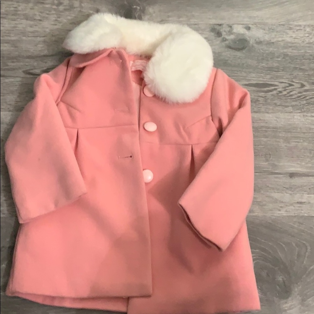 Pink toddler coat